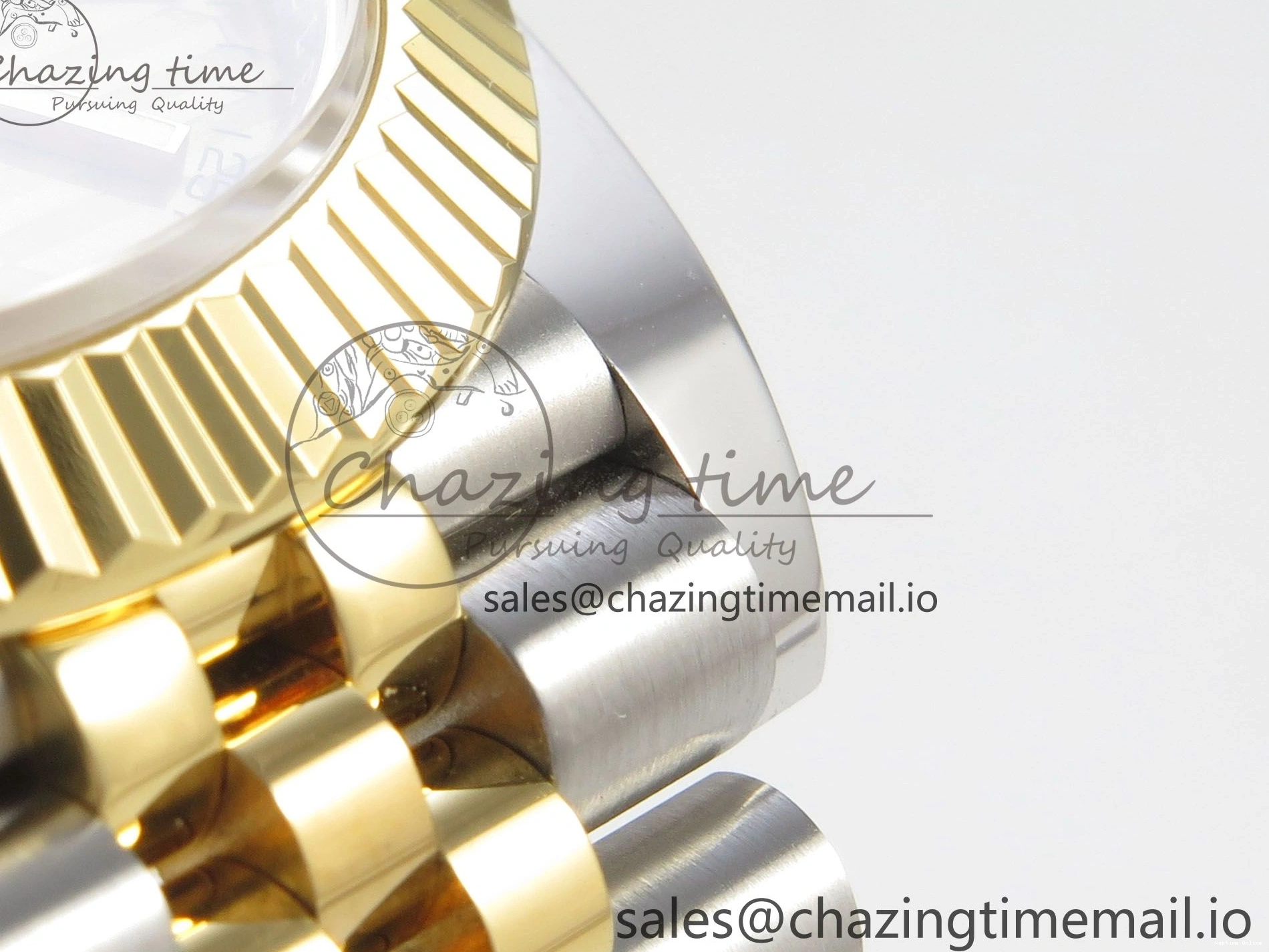 0226 TravelReady DateJust 41 126333 SS YG ARF 1:1 Best Edition YG Texture Stick Dial on Jubilee Bracelet SH3235 (Weighted) 217